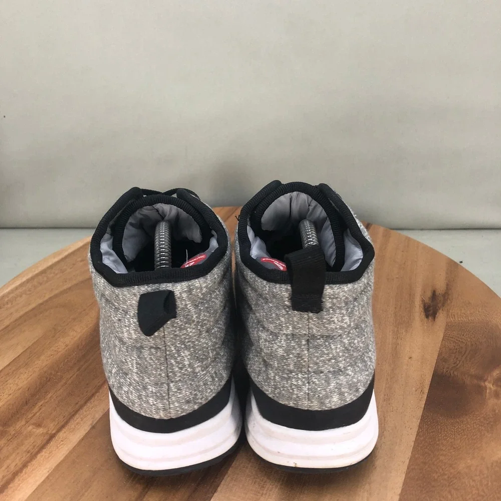 The North Face Thermoball Traction Bootie Mens 9 Gray Quilted Insulated Comfort